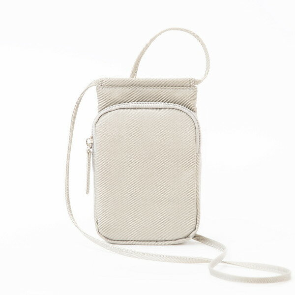 【ふるさと納税】豊岡鞄 3604手ぶらバッグ(パールグレー） かばん バッグ サコッシュ コンパクト 軽い サムネイル2