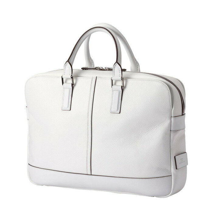 【ふるさと納税】豊岡鞄 CREEZAN ブリーフケース CJTA-003 (ホワイト)/ 本革 B4 ビジネス バッグ カバン クリーザン ブランド メンズ サムネイル2