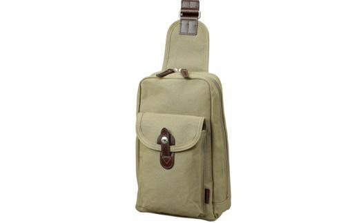 ワンショルダーバッグ 豊岡鞄 Stitch-on ボディバッグ 52195（ベージュ） かばん バッグ ショルダー オイルレザー 認定商品