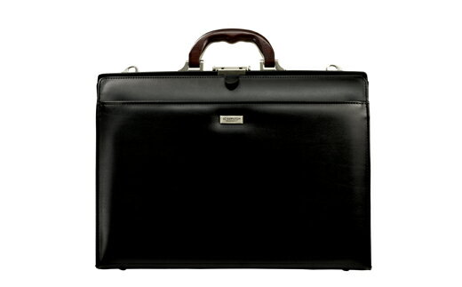 【ふるさと納税】JCハミルトン 木手口枠4枚仕切ダレス（22306-01）黒 / J.C HAMILTON A4ファイルサイズ ダレスバッグ ダレス メンズ ビジネスバッグ ブリーフケース サムネイル2