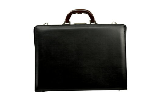 【ふるさと納税】JCハミルトン 木手口枠4枚仕切ダレス（22306-01）黒 / J.C HAMILTON A4ファイルサイズ ダレスバッグ ダレス メンズ ビジネスバッグ ブリーフケース サムネイル3