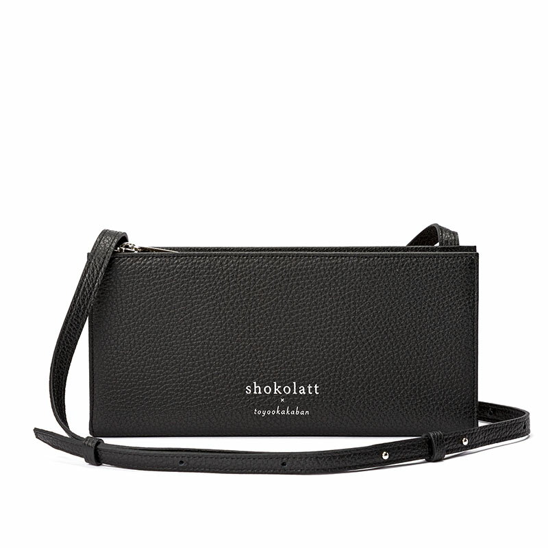 豊岡財布 トラベルモバイルショルダーL（ブラック）/ おしゃれ カバン かばん メンズ レディース