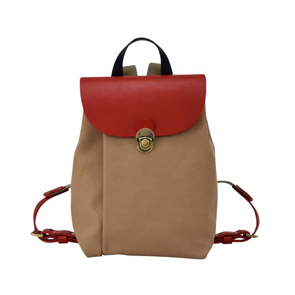 豊岡鞄 THYMEBUCKS ELDER2 ミニリュック（ベージュ）/ タイムバックス エルダー2 レディース バッグ リュックサック カバン コンパクト