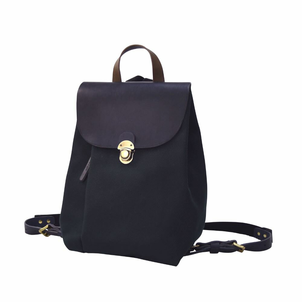 【ふるさと納税】豊岡鞄 THYMEBUCKS ELDER2 ミニリュック（クロ）/ タイムバックス エルダー2 レディース バッグ リュックサック カバン コンパクト 軽量 サムネイル2