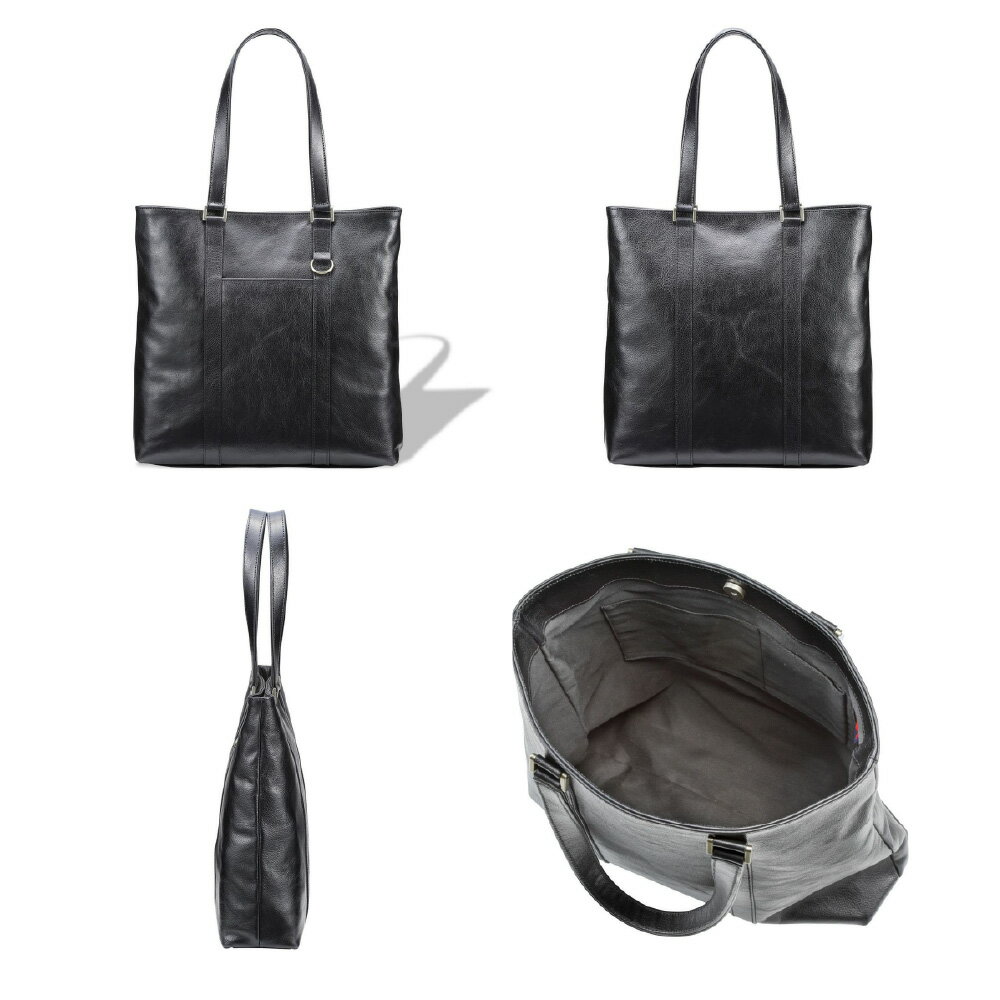 【ふるさと納税】豊岡鞄 皮革トート 202301【選べる3カラー ブラック・ブラウン・ダークブラウン】/ 木和田正昭商店 トートバッグ メンズ レディース 鞄 カバン おしゃれ 本革 牛皮 牛革 ビジネス トート バッグ ビジネスカジュアル A4ファイル収納 サムネイル3