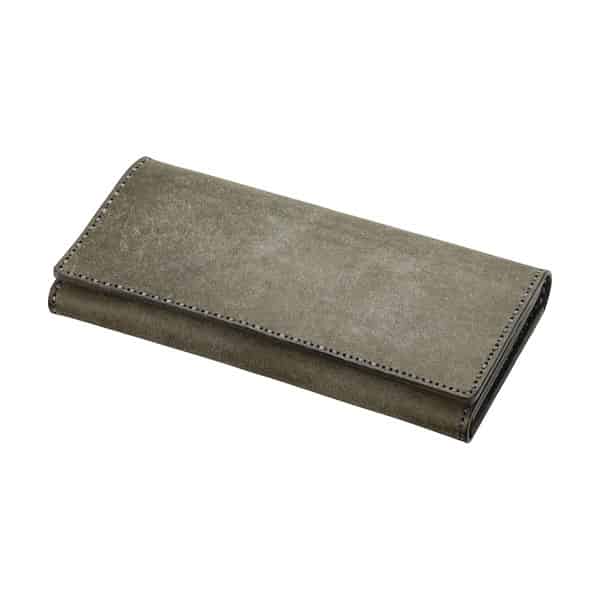 【ふるさと納税】豊岡財布 Haaki Leather 長財布 HLW300 グリージオ（HLW300） / 長財布 サイフ さいふ おしゃれ 皮 革 牛皮 牛革 サムネイル2