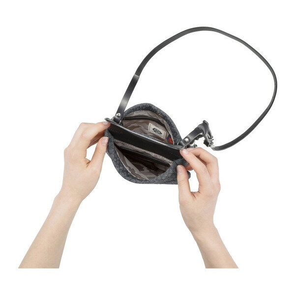 【ふるさと納税】豊岡鞄 anti-mode style QUILT ポシェット ブラック / スマホショルダー スマホポシェット ワンマイルミニショルダーバッグ レディース 斜め掛け 肩掛け サムネイル2