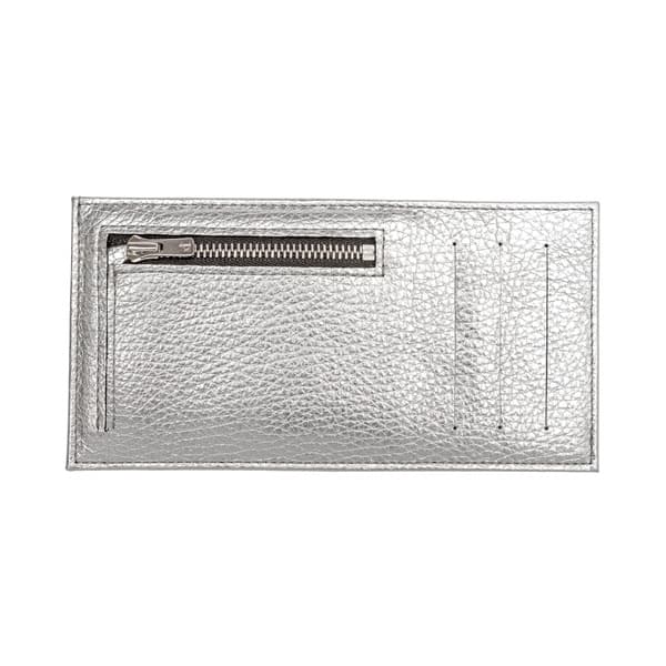 豊岡財布 Shokolatt XXS フラグメントケース シルバー / カードケース メンズ レディース ミニマル 財布 サイフ 革小物 本革