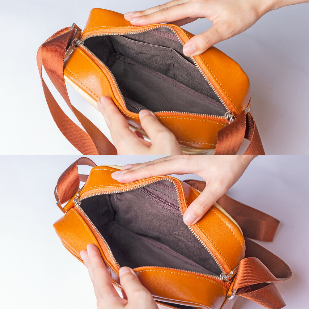 【ふるさと納税】ランドセルリメイク 横長ショルダー / 鞄職人 ランドセル リメイク 注文 ショルダーバッグ 横型 ボディバッグ 豊岡鞄 メンズ レディース【納期：ランドセル到着後3〜6ヶ月】 サムネイル3