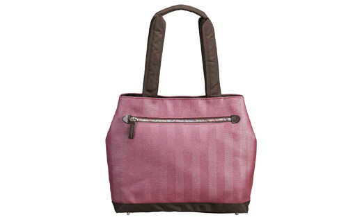 豊岡鞄 カラフルアイトート(24-417） 紫 かばん バッグ トート へリンボン柄 軽量 高強度