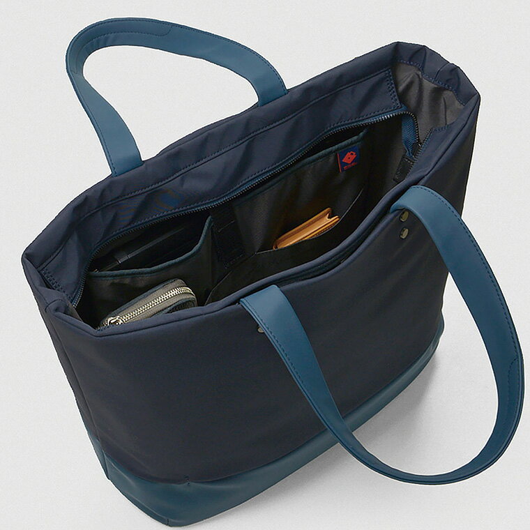 【ふるさと納税】豊岡鞄 virka ヴィルカ トートバッグ ブラック・グレー・ネイビー 13-1108 / 軽量 収納力 撥水仕様 15インチPC B4ファイル対応 メンズ レディース シンプル デザイン バッグ かばん カバン 鞄 ナオト サムネイル3