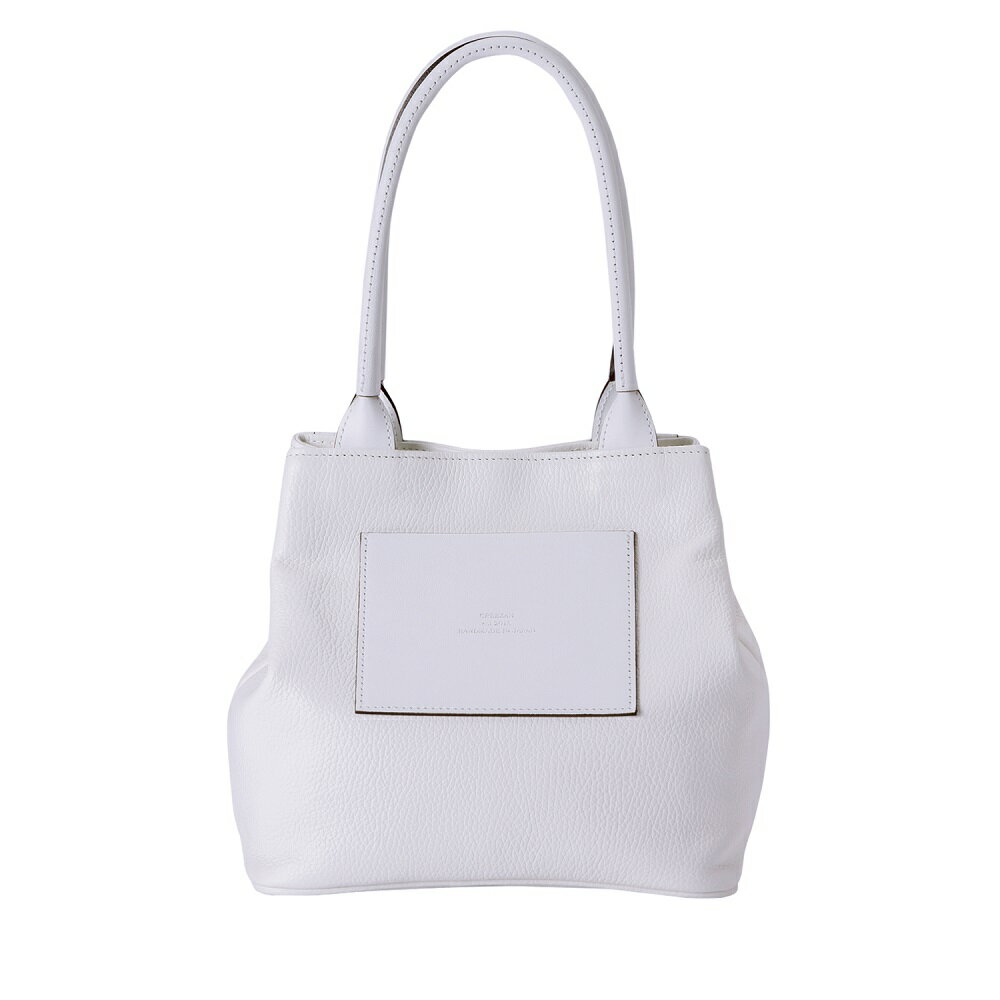 【ふるさと納税】豊岡鞄 CREEZAN スクエアトート CJTE-026 (ホワイト)/ 本革 カバン クリーザン ブランド メンズ レディース サムネイル2