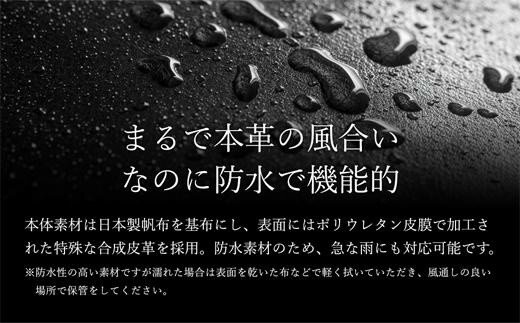 【ふるさと納税】豊岡鞄 帆布PUビジネストート(ブルー) / 帆布生地 2WAY トートバッグ 丈夫 防水 高級 ビジネス A4ファイル収納 ポケット ショルダーベルト付属 シンプル デザイン 男女兼用 メンズ レディース かばん カバン 鞄 バッグ 青 ブルー サムネイル2