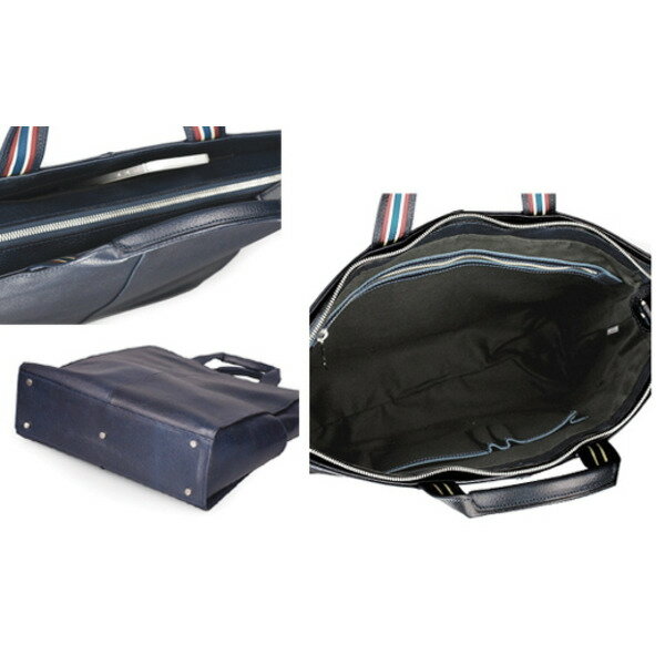 【ふるさと納税】豊岡産 牛革・2WAYバッグCROSSROAD 505064ネイビー / おしゃれ バッグ カバン かばん サムネイル3