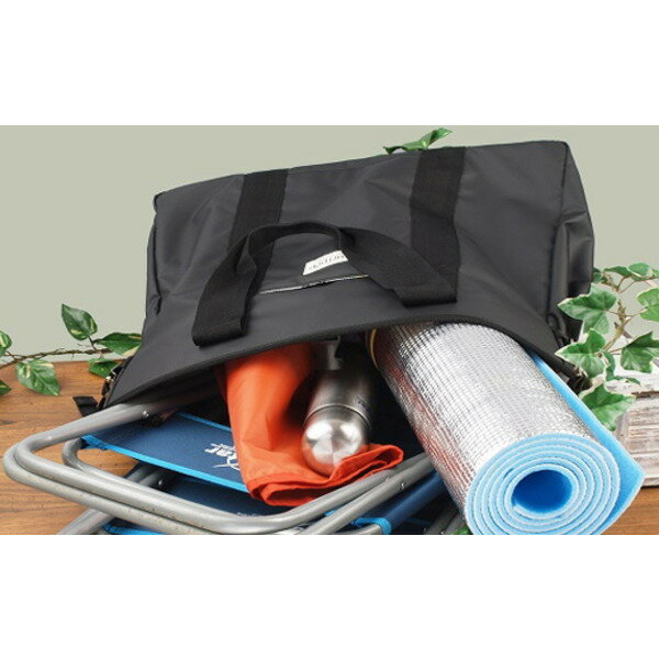 【ふるさと納税】豊岡産 DK特大トートバッグBluffpop 557137ブラック / おしゃれ バッグ カバン かばん サムネイル2