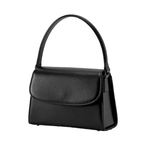 【ふるさと納税】豊岡鞄 フォーマルバッグ前かぶせ HND03 ブラック / マスミ鞄嚢 鞄 かばん バッグ カバン おしゃれ サムネイル2