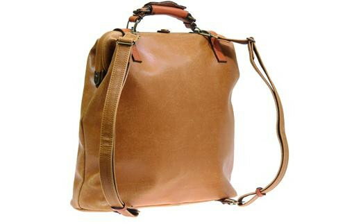 【ふるさと納税】レトロ ダレスリュック（No.4968-24） キャメル かばん バッグ ダレス式 リュック アンティーク サムネイル2