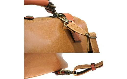 【ふるさと納税】レトロ ダレスリュック（No.4968-24） キャメル かばん バッグ ダレス式 リュック アンティーク サムネイル3