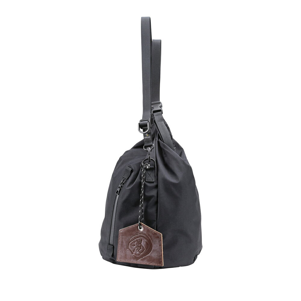 【ふるさと納税】豊岡鞄×master-pieceコラボモデル YUMEGURI BAG S ブラック 43441K / メンズ レディース おしゃれ バッグ かばん サムネイル2