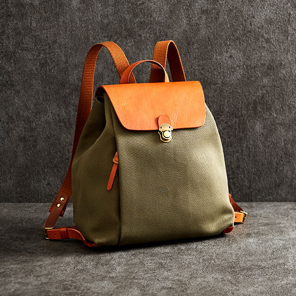 【ふるさと納税】豊岡鞄 THYMEBUCKS ELDER リュック（カーキ） / タイムバックス エルダー レディース バッグ リュックサック カバン サムネイル2