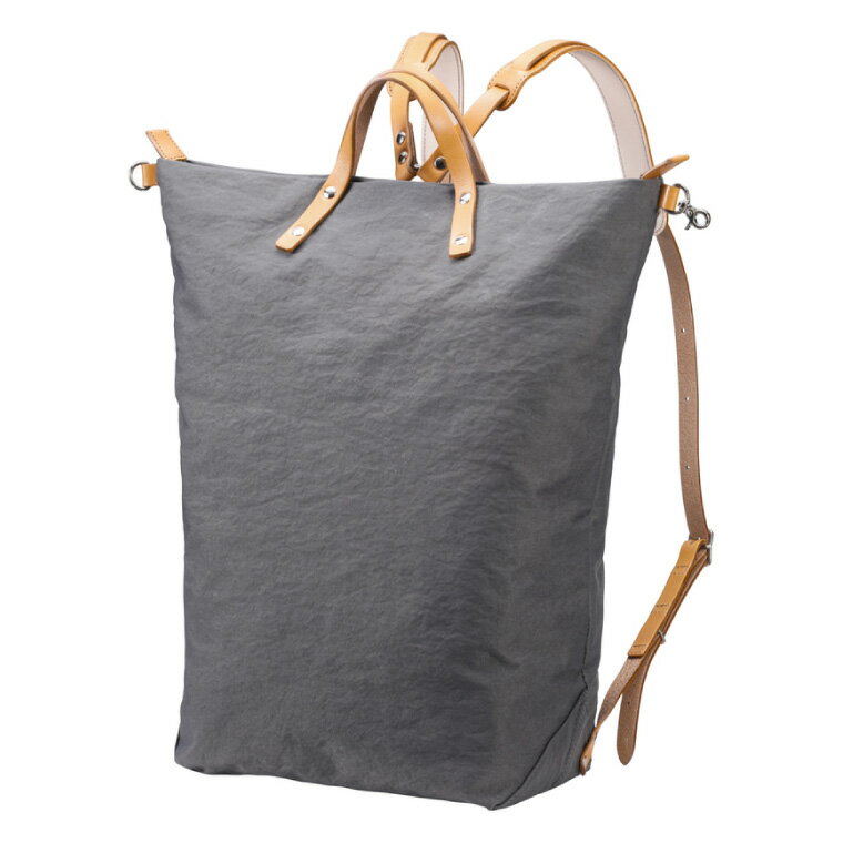 【ふるさと納税】豊岡鞄 TUTUMU books【選べる4カラー グレー・キナリ・ネイビー・カーキ】（S2100 24-153）/ トートバッグ レディース リュックサック 2way ビジネス カバン バッグ - 画像2