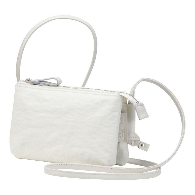 【ふるさと納税】豊岡鞄 TUTUMU Osanpo Wallet（S3100 24-178）キナリ / お財布ポシェット お財布ショルダー ミニ ショルダーバッグ レディース 斜め掛け 肩掛け サムネイル2