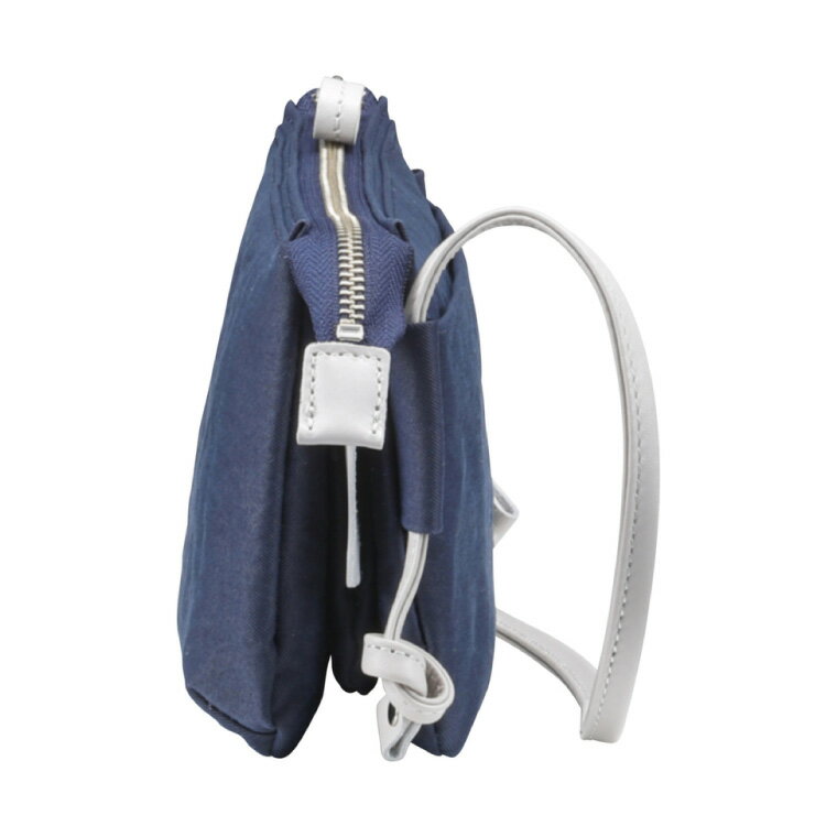 【ふるさと納税】豊岡鞄 TUTUMU Osanpo Wallet（S3100 24-178）ネイビー / お財布ポシェット お財布ショルダー ミニ ショルダーバッグ レディース 斜め掛け 肩掛け サムネイル3