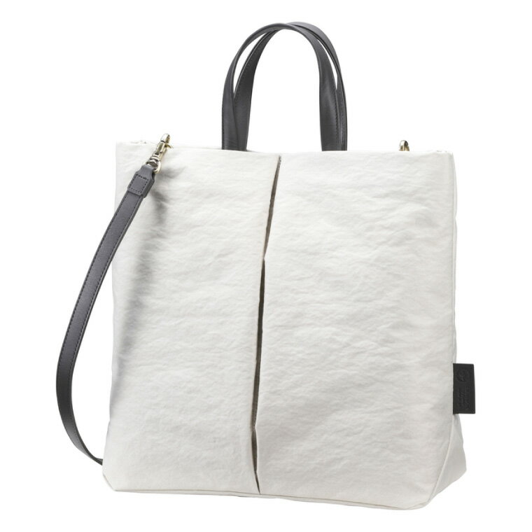 【ふるさと納税】豊岡鞄 TUTUMU Fry（S3400）キナリ / レディース メンズ トートバッグ ショルダー 2way ヘルメットバッグ サムネイル2