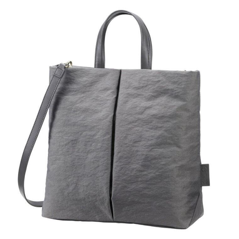 【ふるさと納税】豊岡鞄 TUTUMU Fry（S3400）グレー / レディース メンズ トートバッグ ショルダー 2way ヘルメットバッグ サムネイル2