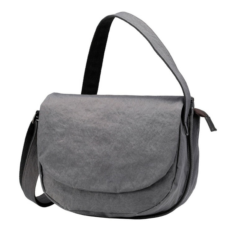 【ふるさと納税】豊岡鞄 TUTUMU Flap（S3900）グレー / ショルダーバッグ メンズ レディース シンプル サムネイル2