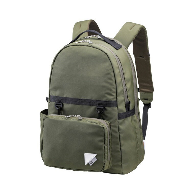 【ふるさと納税】豊岡鞄 CIE WEATHER DAYPACK（071953）オリーブ / 木和田正昭商店 撥水 ビジネス ストリート A4ファイル対応 ノートPC収納 通勤 メンズ レディース リュック バックパック リュックサック サムネイル2