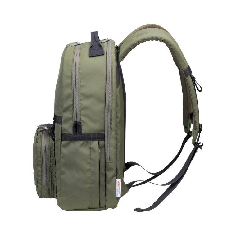 【ふるさと納税】豊岡鞄 CIE WEATHER DAYPACK（071953）オリーブ / 木和田正昭商店 撥水 ビジネス ストリート A4ファイル対応 ノートPC収納 通勤 メンズ レディース リュック バックパック リュックサック サムネイル3