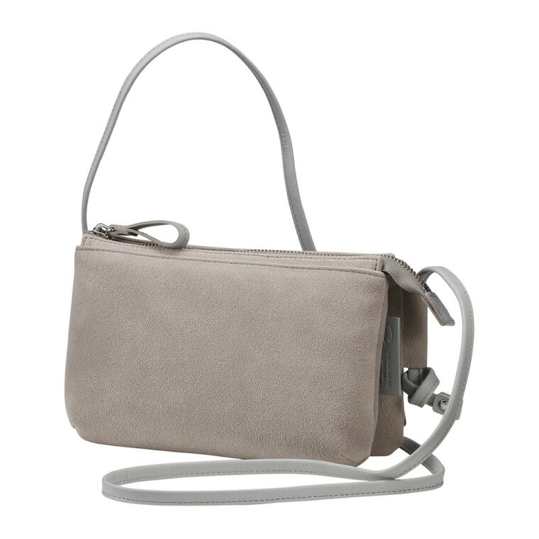 【ふるさと納税】豊岡鞄 TUTUMU スエード Osanpo Wallet（S3101）サンド / お財布ポシェット お財布ショルダー ミニ ショルダーバッグ レディース 斜め掛け 肩掛け サムネイル2