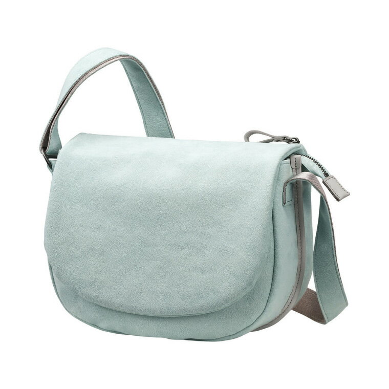 【ふるさと納税】豊岡鞄 TUTUMU スエード Flap（S3901）ミント / ショルダーバッグ メンズ レディース シンプル サムネイル2