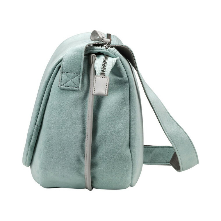 【ふるさと納税】豊岡鞄 TUTUMU スエード Flap（S3901）ミント / ショルダーバッグ メンズ レディース シンプル サムネイル3