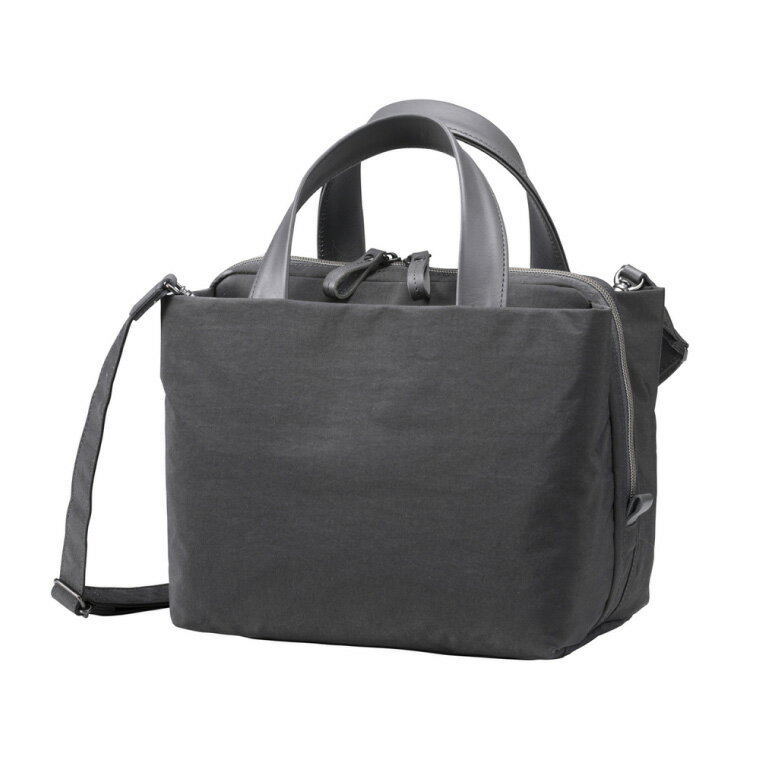 【ふるさと納税】豊岡鞄 TUTUMU tre boston bag【選べる3カラー グレー・オフホワイト・グレージュ】（S4100）/ ミニボストンバッグ レディース バッグ サムネイル2