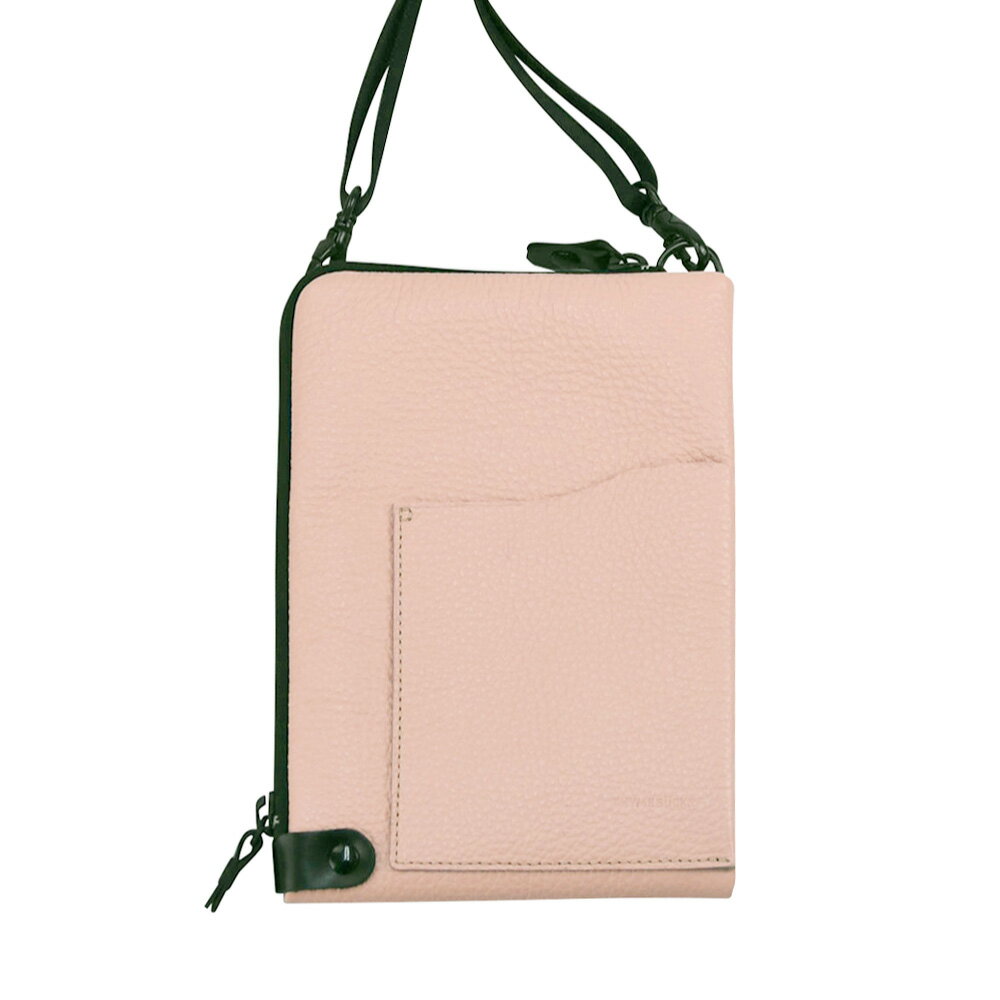 【ふるさと納税】豊岡鞄 THYMEBUCKS Chico クロスミニショルダー ピンク / タイムバックス チコ スマホショルダー ブランド レディース スマホポシェット 斜め掛け 大人 かわいい おしゃれ 肩掛け 本革 スマホ ショルダーバッグ ポーチ サムネイル2