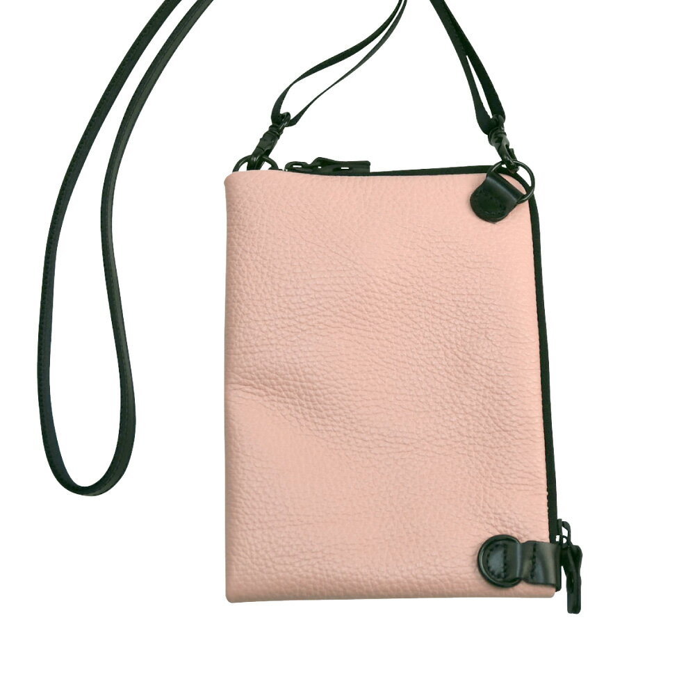 【ふるさと納税】豊岡鞄 THYMEBUCKS Chico クロスミニショルダー ピンク / タイムバックス チコ スマホショルダー ブランド レディース スマホポシェット 斜め掛け 大人 かわいい おしゃれ 肩掛け 本革 スマホ ショルダーバッグ ポーチ サムネイル3