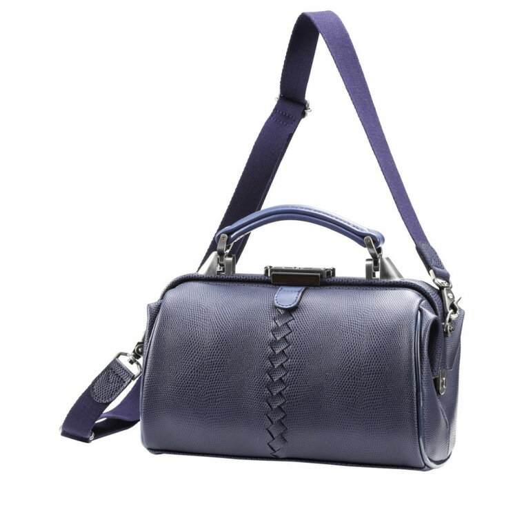 【ふるさと納税】豊岡鞄 YOUTA LIZARD 2way TINYダレス（YK31）ネイビー / 木和田正昭商店 ダレス ショルダーバッグ ハンドバッグ ショルダー ダレスバッグ メンズ レディース バッグ サムネイル2