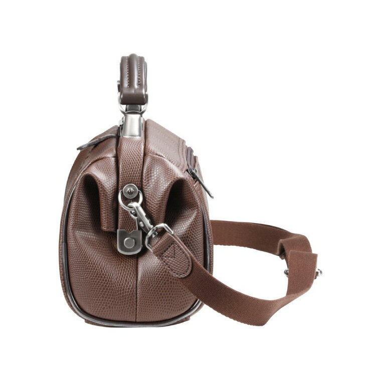 【ふるさと納税】豊岡鞄 YOUTA LIZARD 2way TINYダレス（YK31）チョコ / 木和田正昭商店 ダレス ショルダーバッグ ハンドバッグ ショルダー ダレスバッグ メンズ レディース バッグ サムネイル3