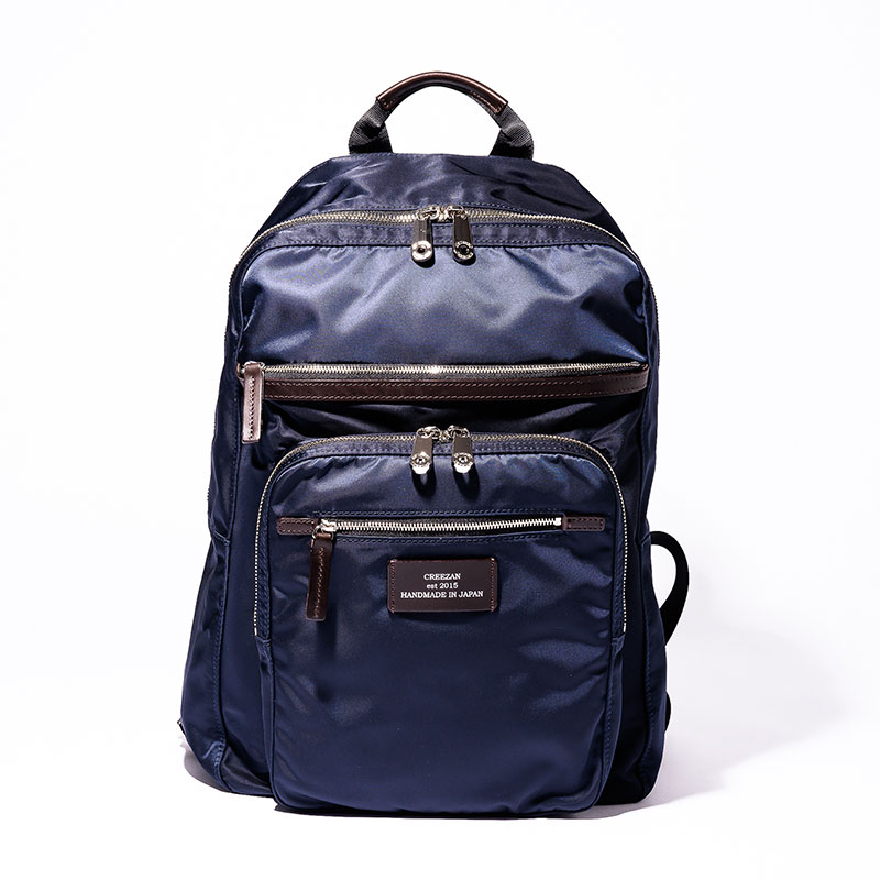 【ふるさと納税】豊岡鞄 CREEZAN リュック CDTC-004（ネイビー）/ リュックサック バックパック メンズ レディース リュック クリーザン ブランド A4サイズ対応 軽量 サムネイル3