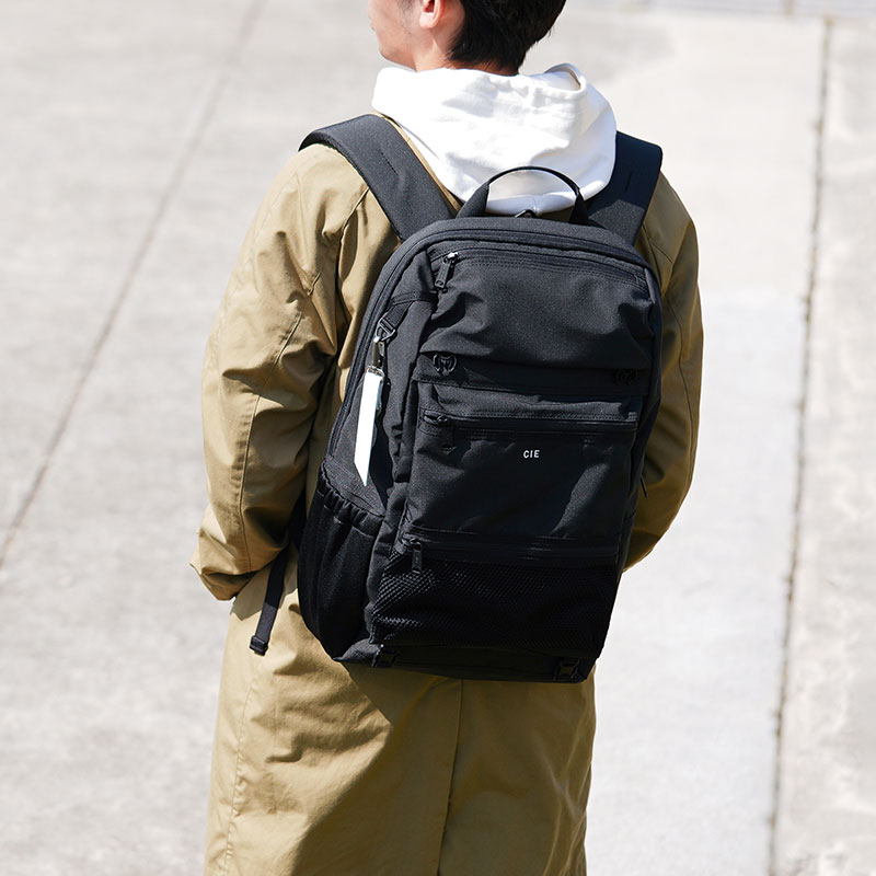 【ふるさと納税】【高島屋選定品】豊岡鞄 CIE WEATHER BACKPACK (071950) オリーブ / 木和田正昭商店 バックパック 大容量 カバン リュック リュックサック メンズ リュックメンズ B4ファイル対応 サムネイル2