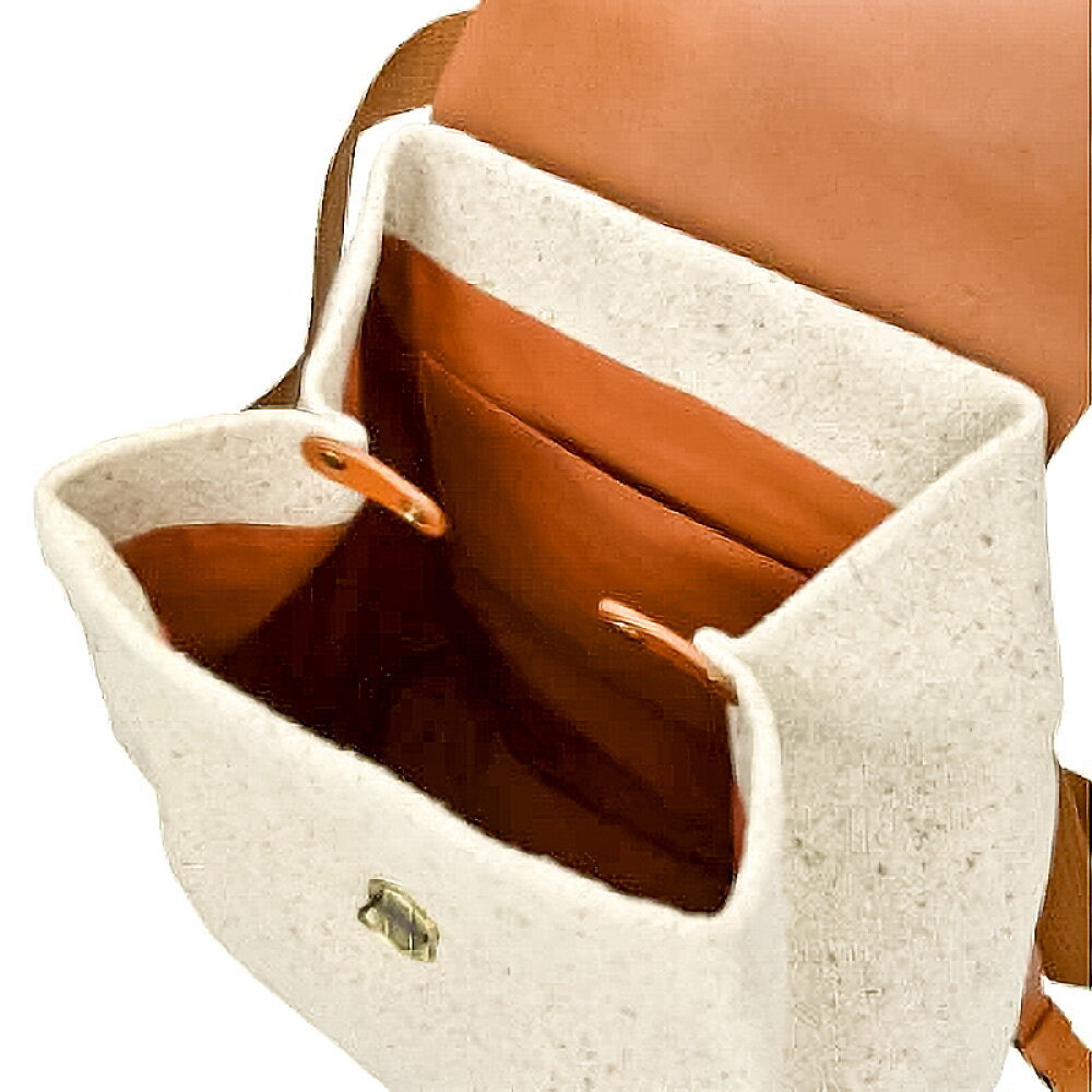 【ふるさと納税】豊岡鞄 THYMEBUCKS CALDO リュック（キナリ） / タイムバックス カルド レディース リュックサック バッグ サムネイル3