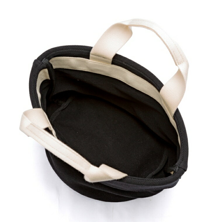 【ふるさと納税】豊岡鞄 CREEZAN パニエ CPNE-001(ブラック) / クリーザン ブランド PANIER レディース バッグ トートバッグ カゴバッグ かわいい カバン サムネイル3