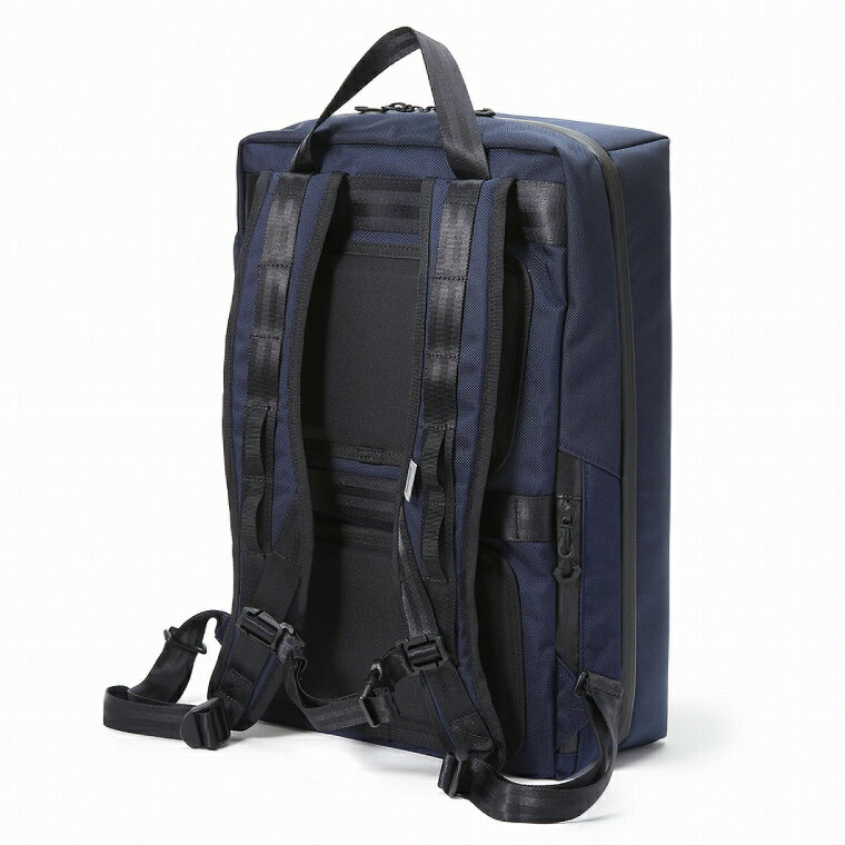 【ふるさと納税】豊岡鞄 ベルーフバゲージ Urban Explorer 20 HA（ネイビー） / beruf baggage バックパック ビジネスバッグ ビジネスリュック リュックサック メンズ リュックメンズ 軽量 撥水 カバン サムネイル2