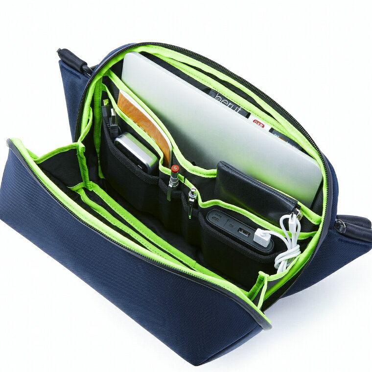 【ふるさと納税】豊岡鞄 ベルーフバゲージ Urban Explorer 6 HA（ブラック） / beruf baggage ビジネスショルダーバッグ メンズ ビジネスバッグ ショルダー（12インチサイズタブレット収納可） サムネイル3