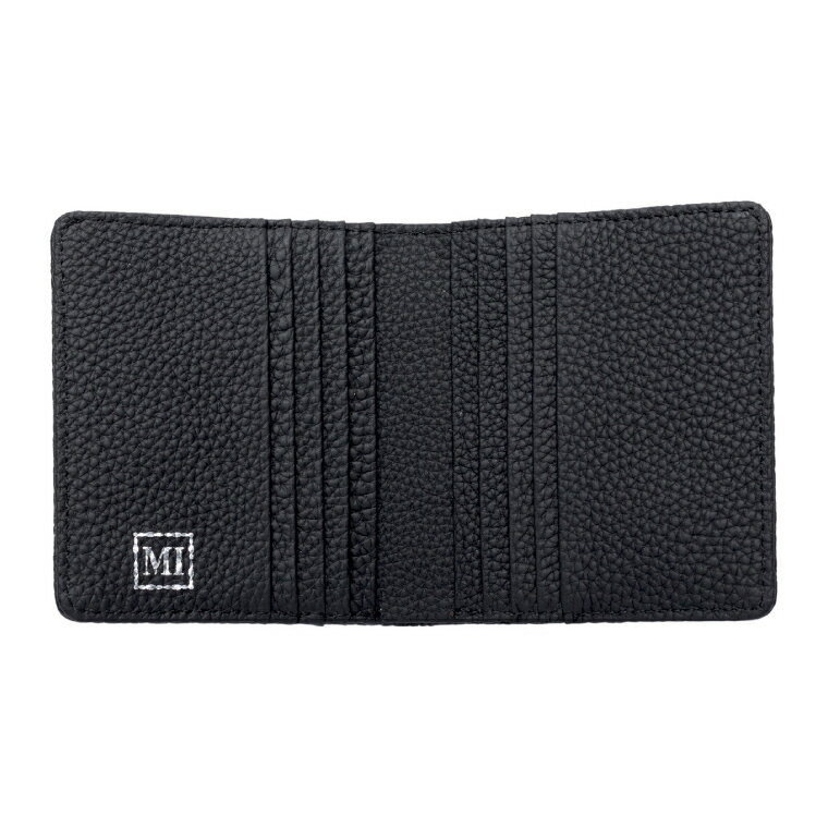 【ふるさと納税】豊岡財布 マスミ鞄嚢 2つ折りカード財布 ドイツシュリンク ブラック / カードケース 小財布 二つ折り 財布 サイフ メンズ レディース ブランド 本革 おしゃれ サムネイル2