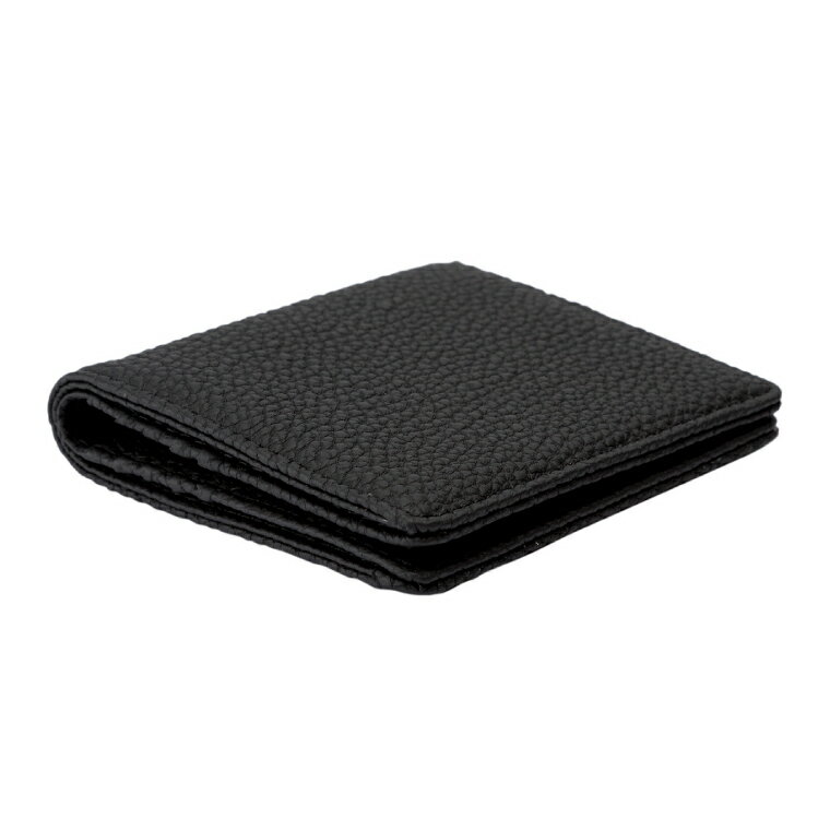 【ふるさと納税】豊岡財布 マスミ鞄嚢 2つ折りカード財布 ドイツシュリンク ブラック / カードケース 小財布 二つ折り 財布 サイフ メンズ レディース ブランド 本革 おしゃれ サムネイル3