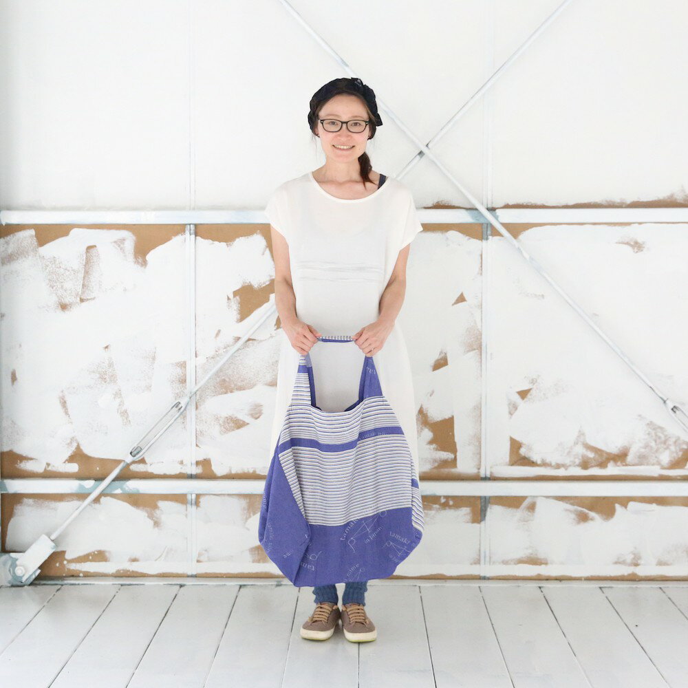 【ふるさと納税】【tamaki niime・イッテンモノ】たまふくろう　〜レジカゴバッグとしても利用可能〜 サムネイル2