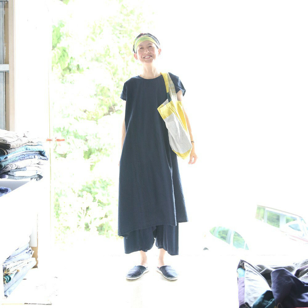 【ふるさと納税】【tamaki niime・イッテンモノ】たまふくろう 中　〜どこでもいっしょ　ちょうどいいバッグ〜 サムネイル3